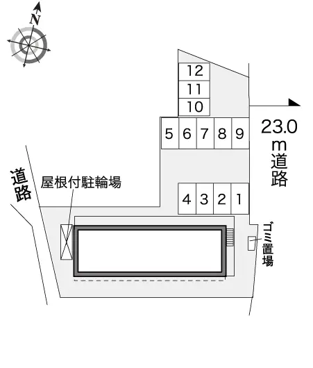 ★手数料０円★坂出市御供所町２丁目　月極駐車場（LP）